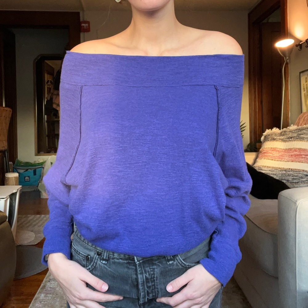 We the Free off the shoulder top